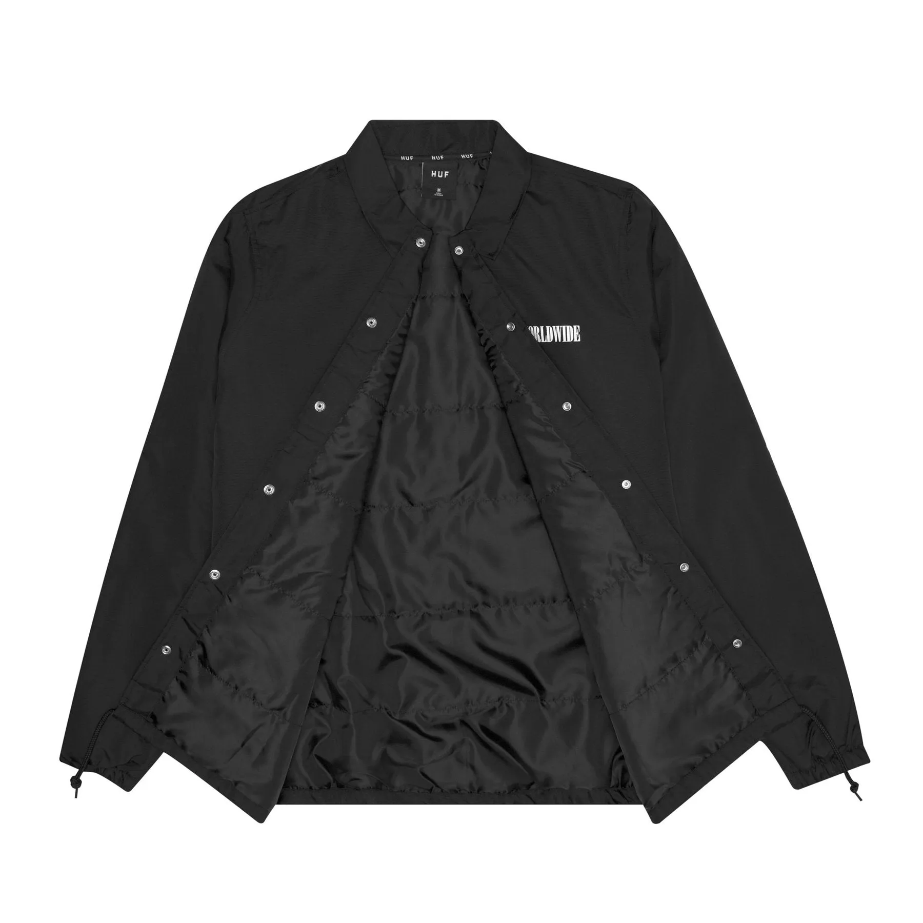 HUF NEUE MARKA COACHES JACKET // BLACK