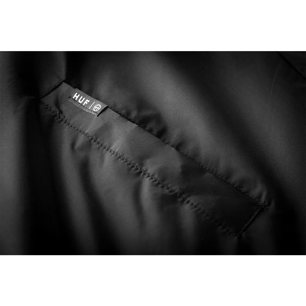 HUF X THRASHER CLASSIC H COACHES JACKET // BLACK