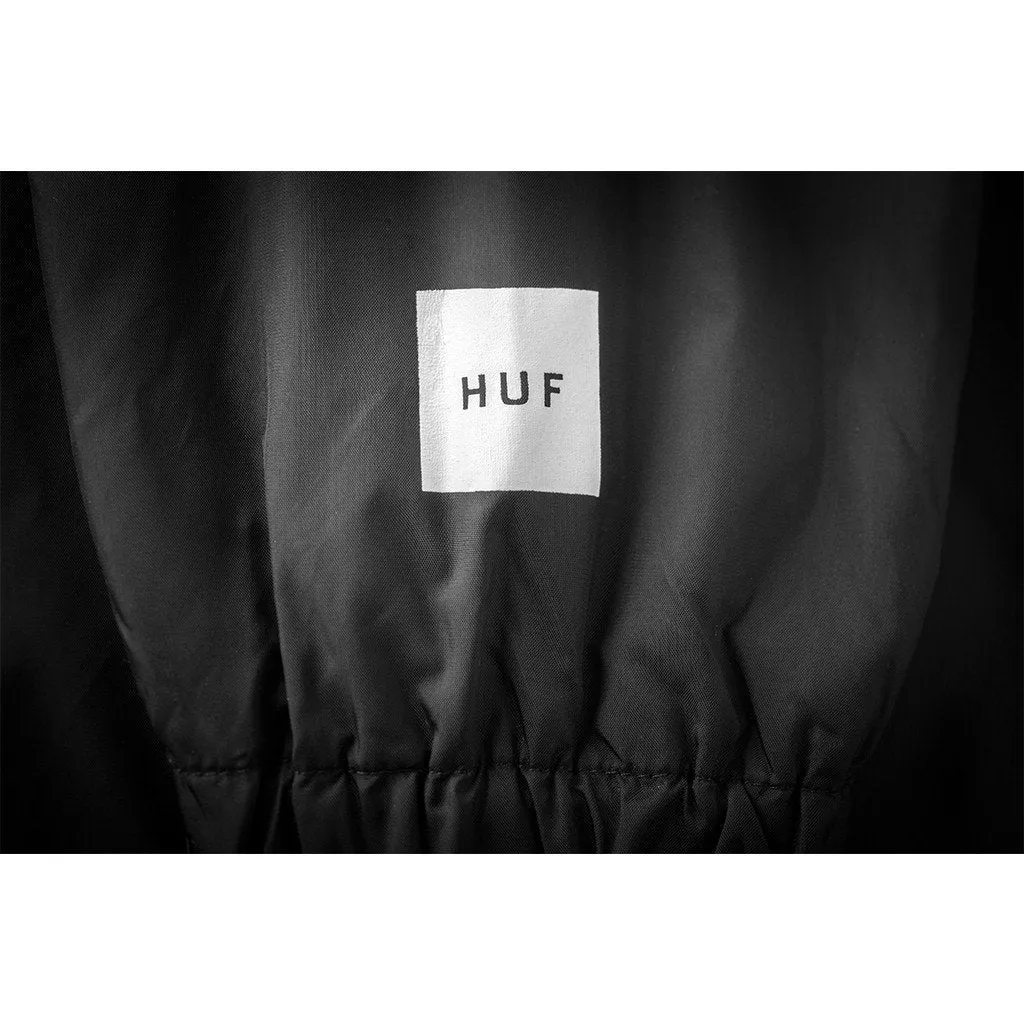 HUF X THRASHER CLASSIC H COACHES JACKET // BLACK