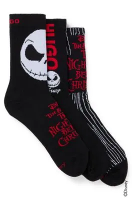 HUGO x Disney's The Nightmare Before Christmas three-pack of socks