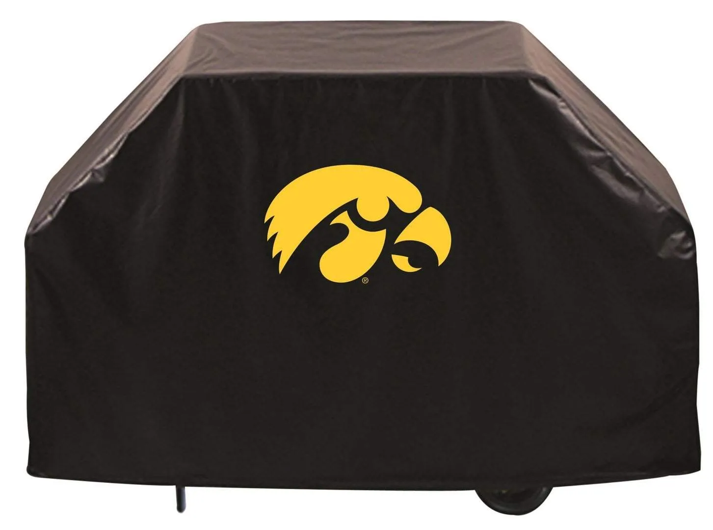 Iowa Hawkeyes HBS Black Outdoor Heavy Duty Breathable Vinyl BBQ Grill Cover