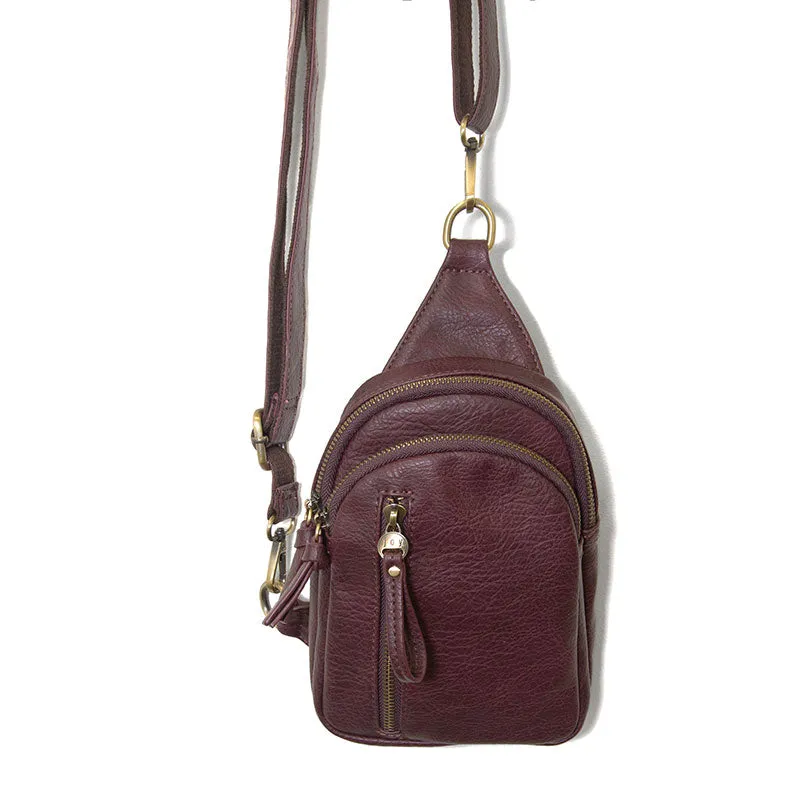 Joy Susan Wine Skyler Sling Bag