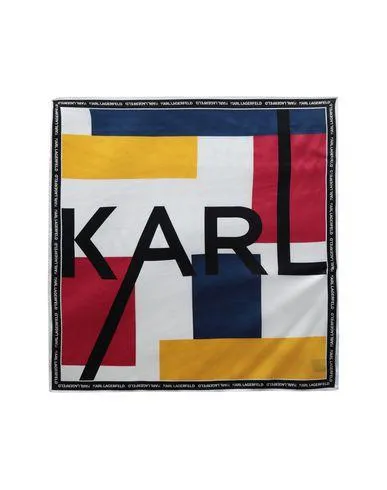 Karl Lagerfeld Women Square scarf Yellow -- --