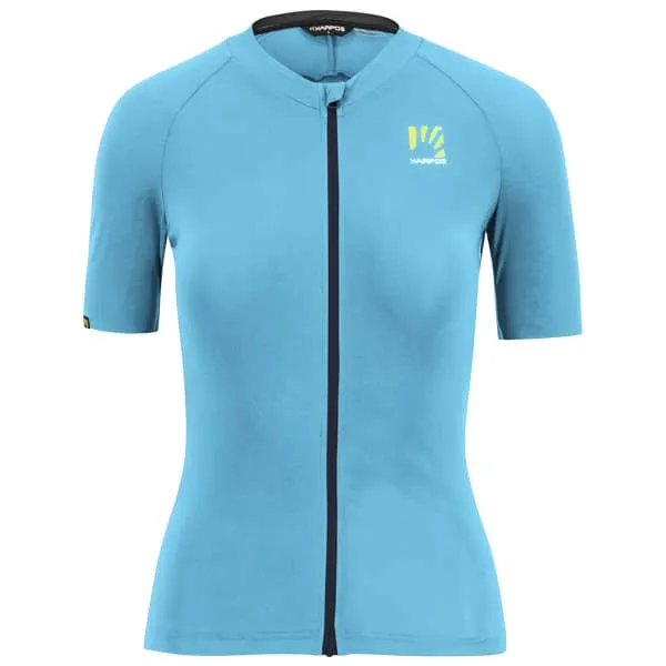 KARPOS-PRALONGIA EVO W JRS BLUE ATOLL/SKY CAPTAIN  - Cycling jersey