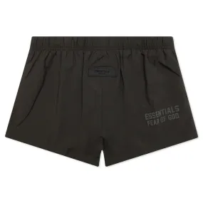 Kid's Running Short - Off Black