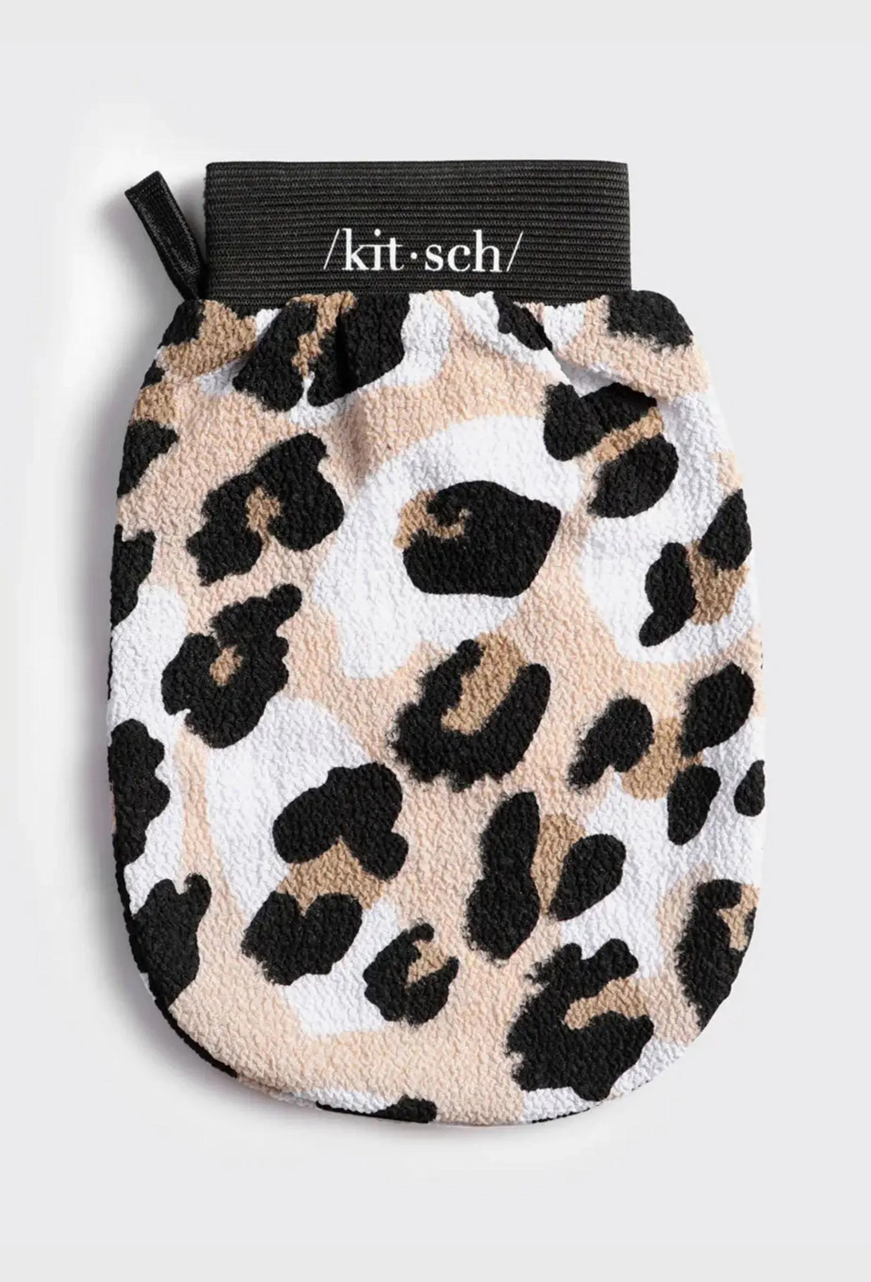 Kitsch Exfoliating Glove in Leopard