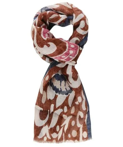 LBM 1911 Linen Paisley Scarf | Jules B