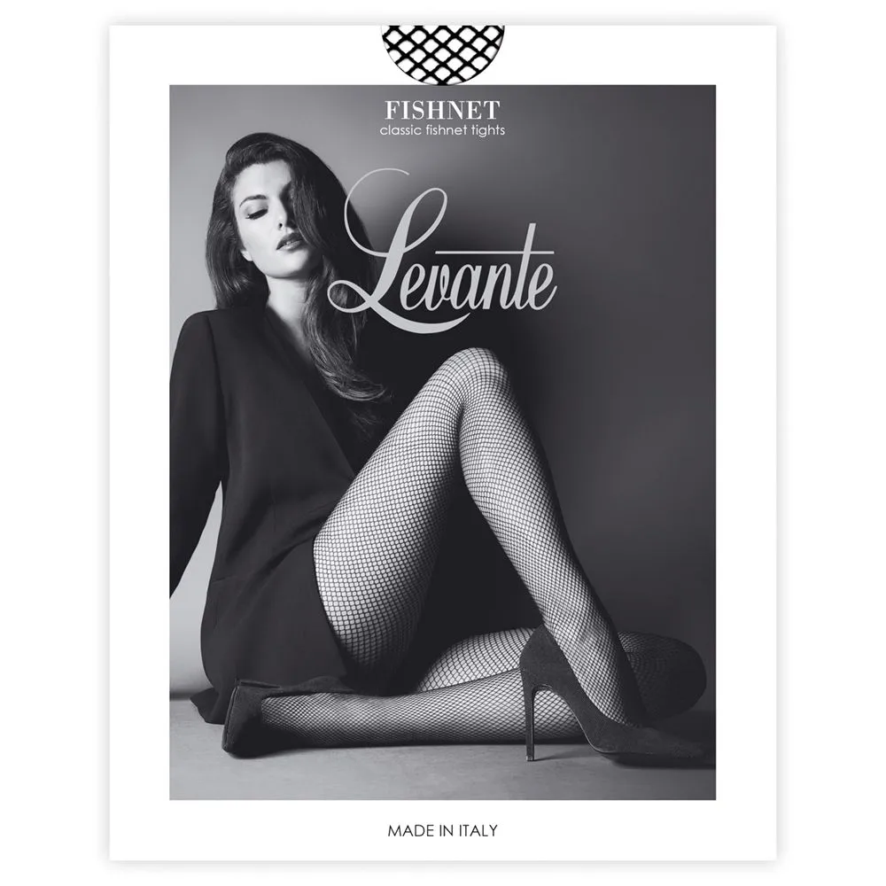 Levante  - Fishnet Tights | Black