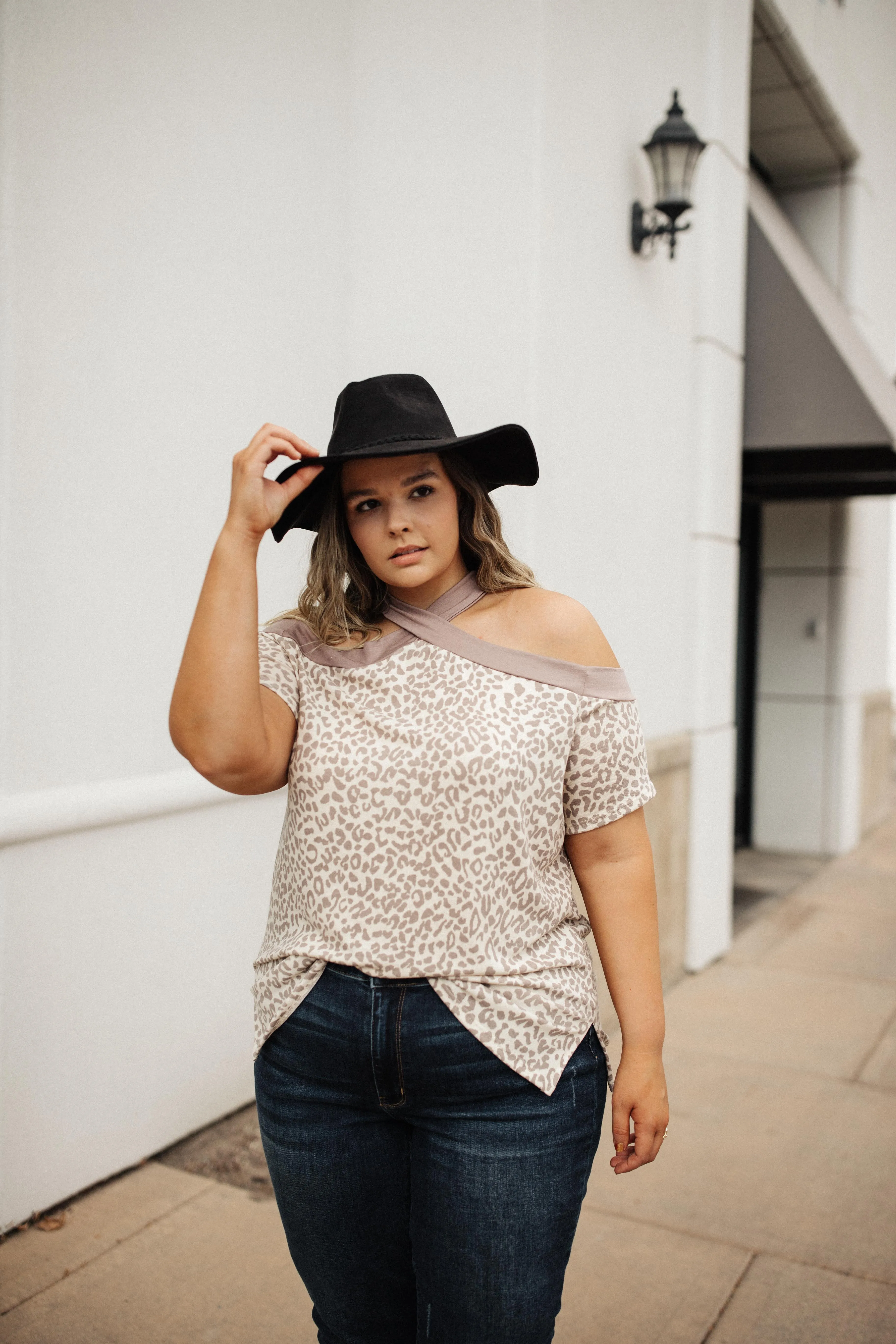 Lovely Leopard Top - On Hand