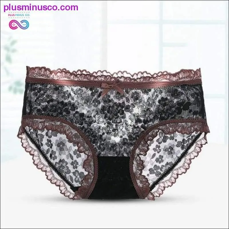 Low-waist Briefs Sexy Panties Female Breathable Embroidery