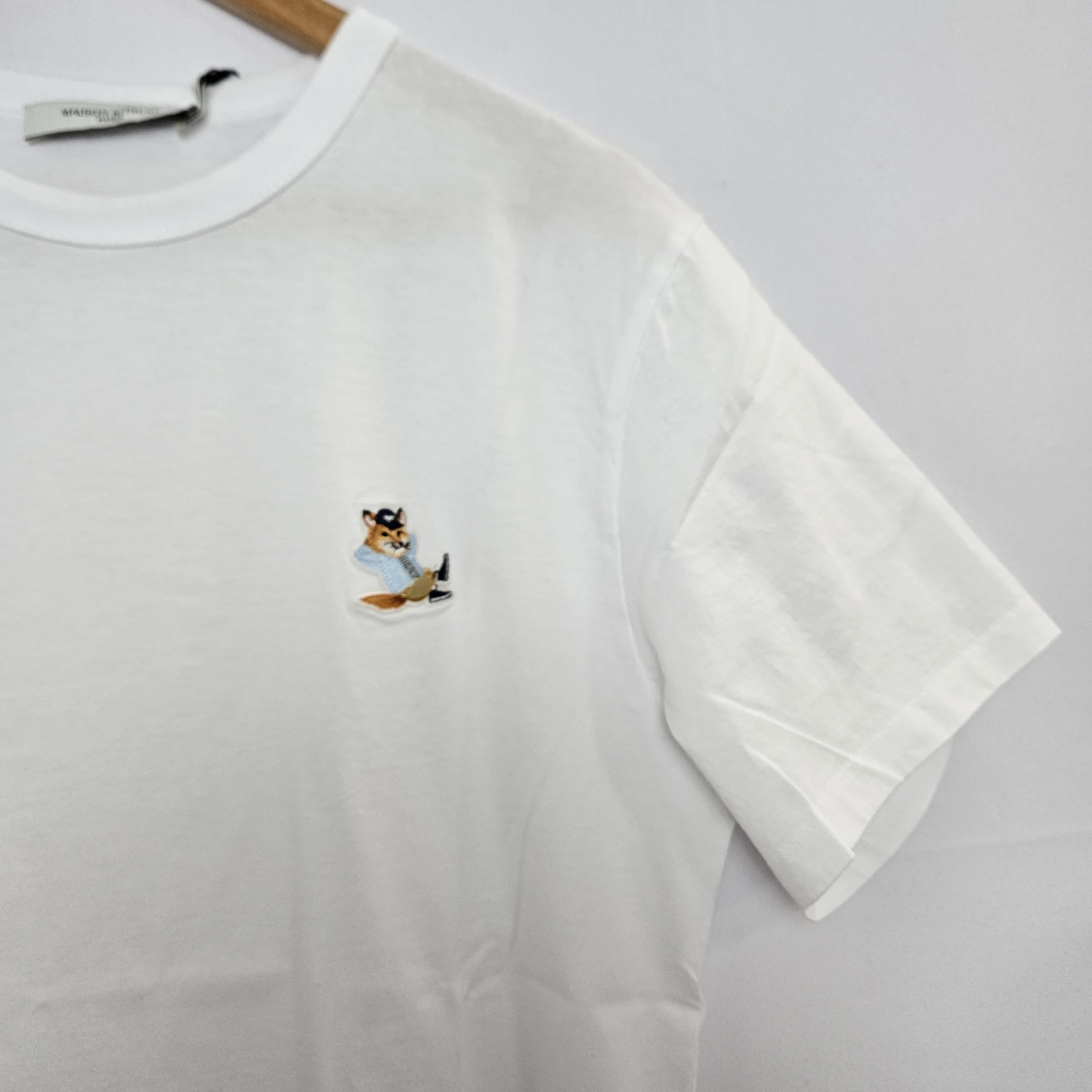 MAISON KITSUNE  |Unisex Street Style Logo Designers T-Shirts