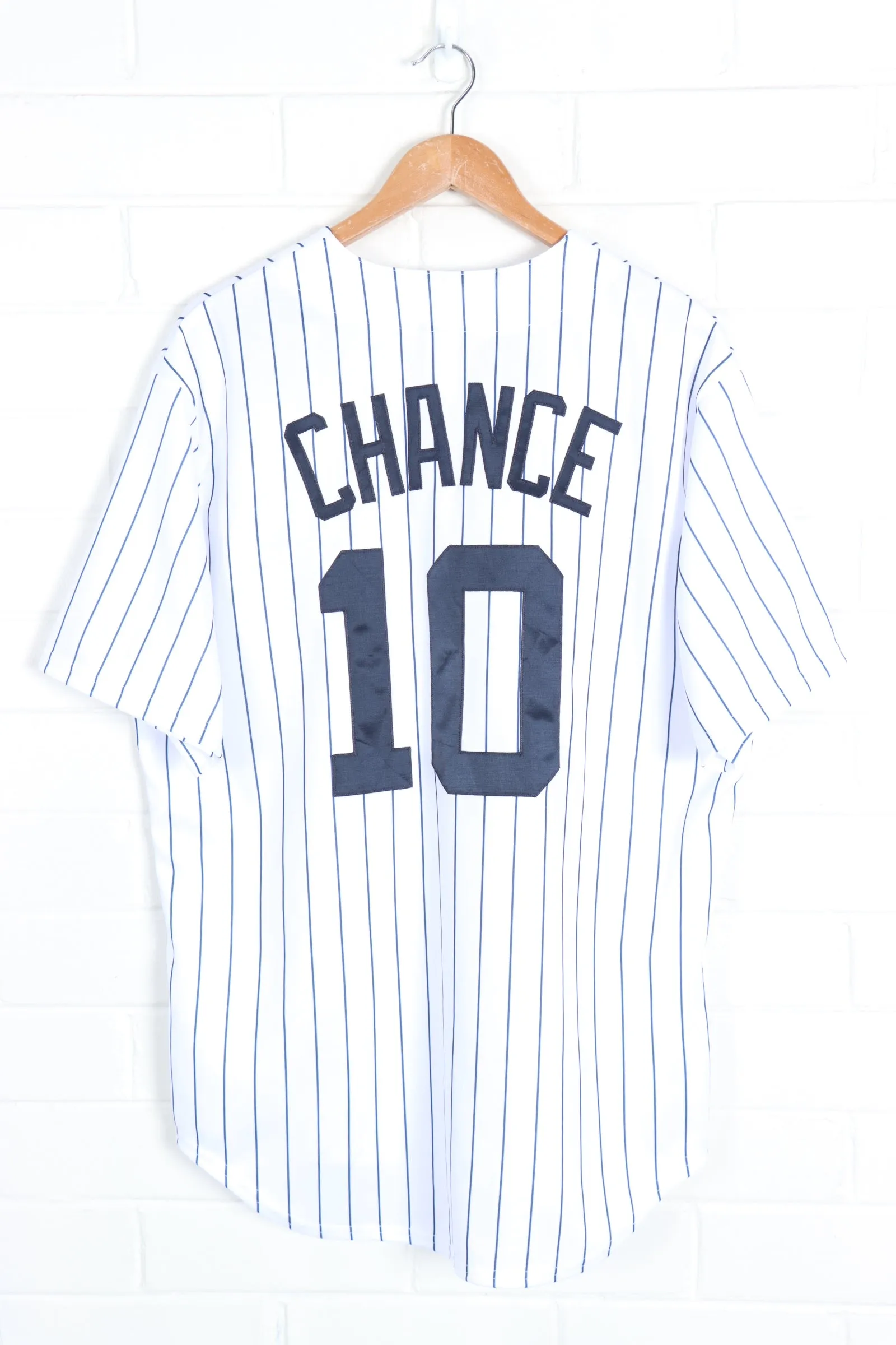 MAJESTIC NY Yankees MLB Chance #10 Baseball Jersey (XL)