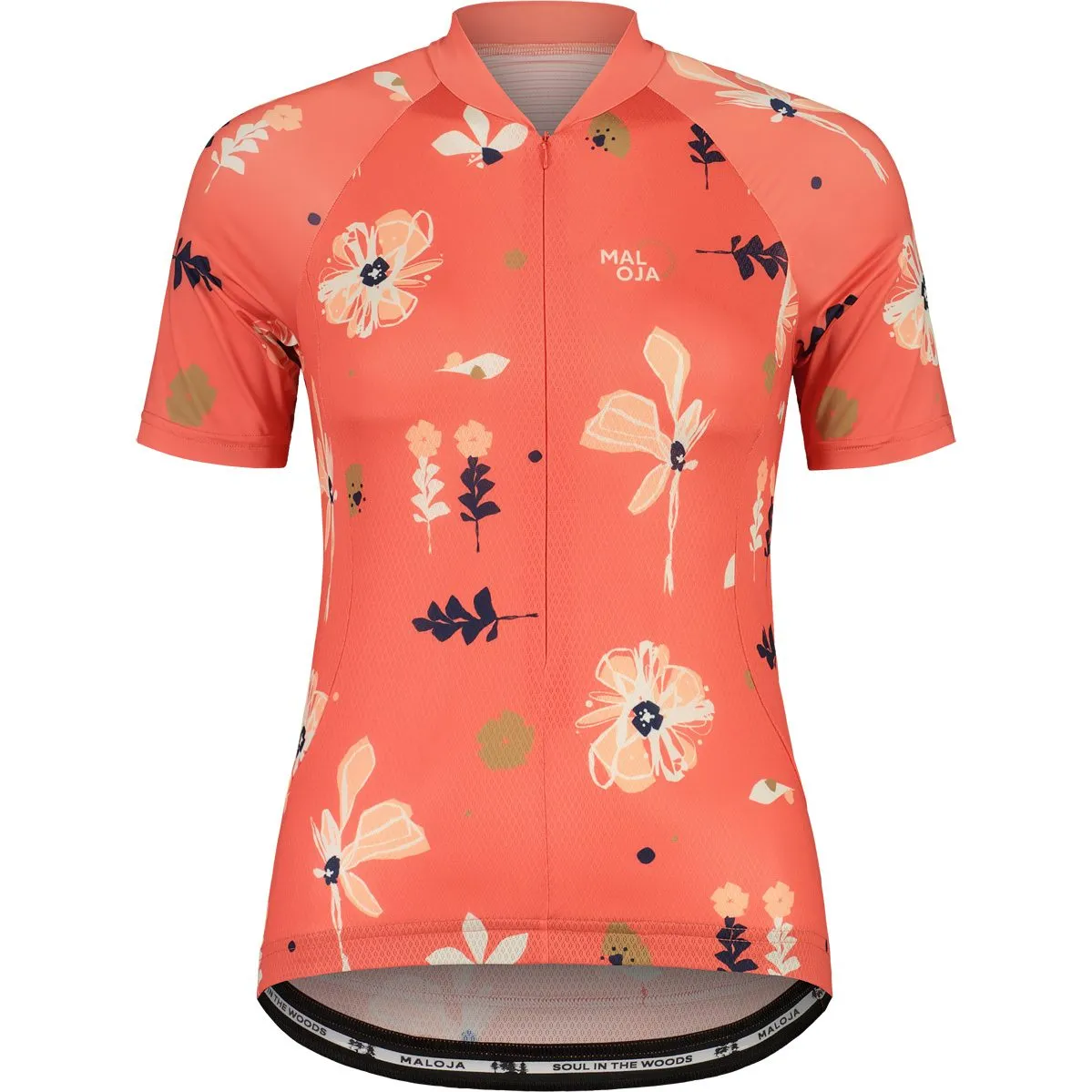 Maloja - TennoM. AOP Cycling Jersey Women cranberry