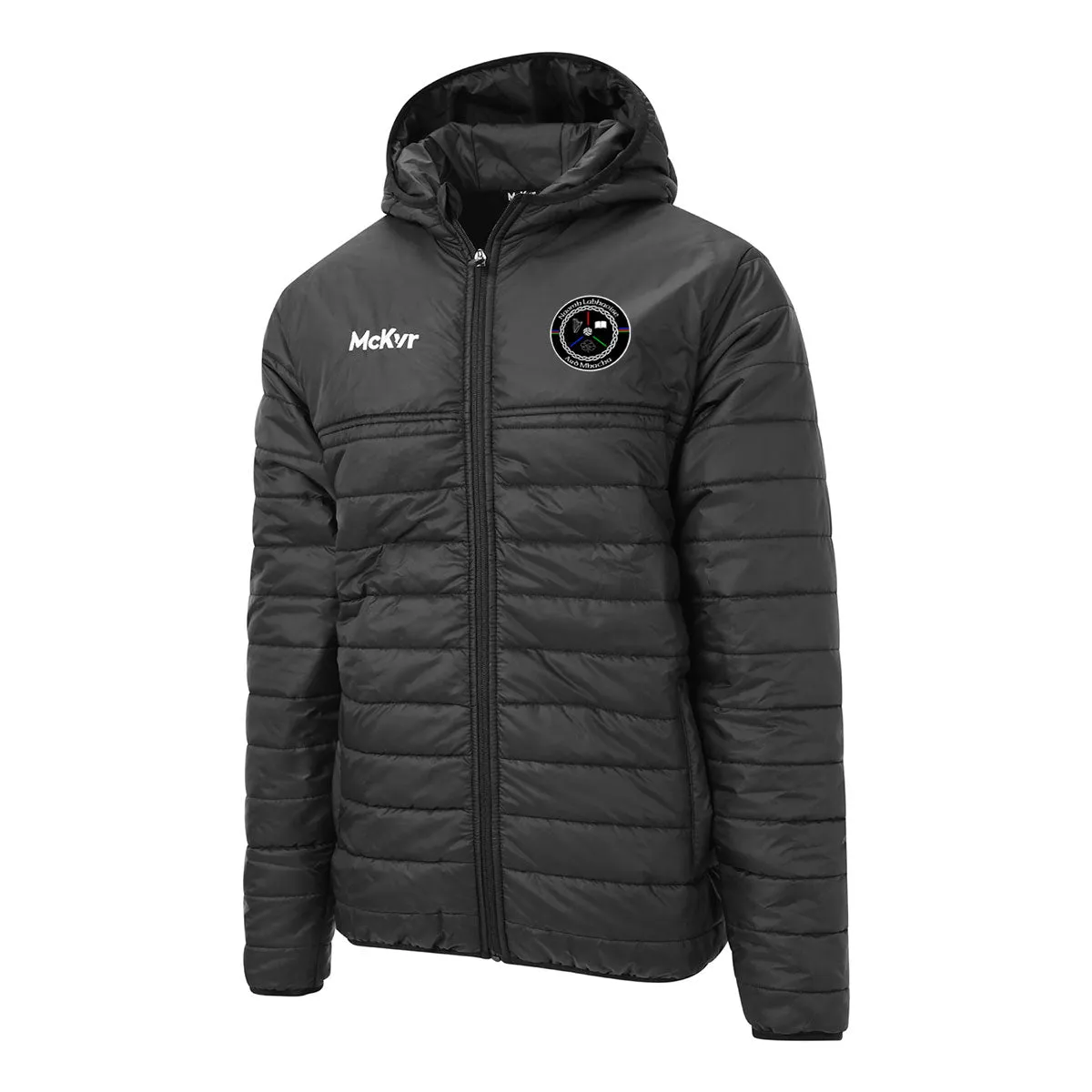 Mc Keever Naomh Labhaoise CLG Core 22 Puffa Jacket - Adult - Black