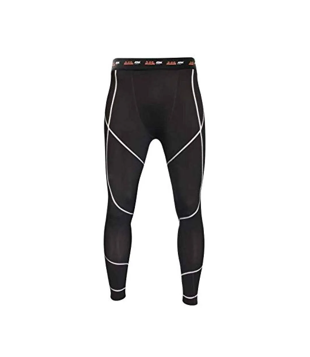 Mens compression tights black Atak