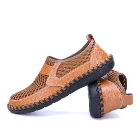 Men's Hollow Out Breathable Loafers