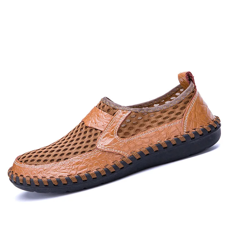 Men's Hollow Out Breathable Loafers