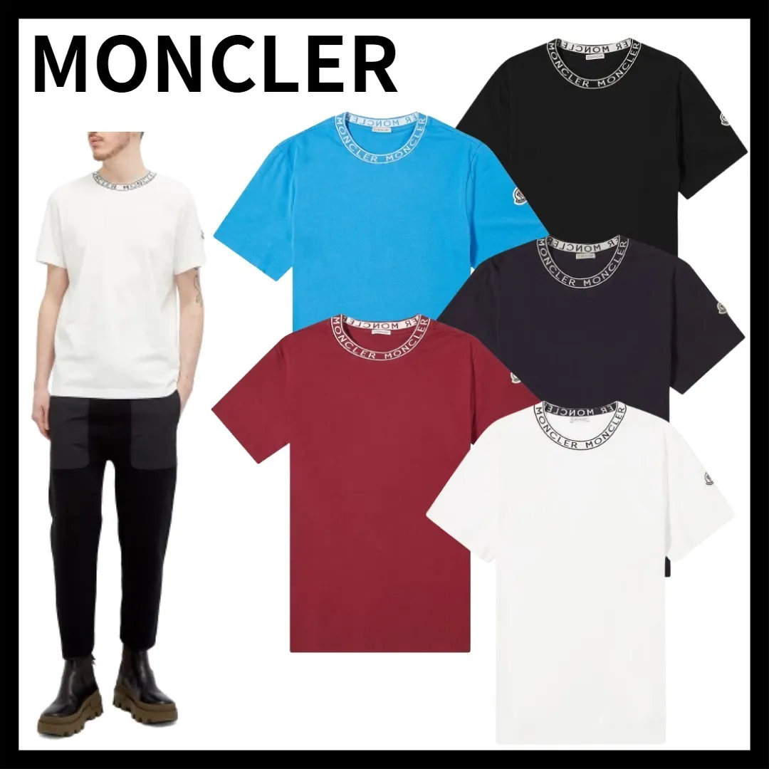 MONCLER  |Plain Logo T-Shirts