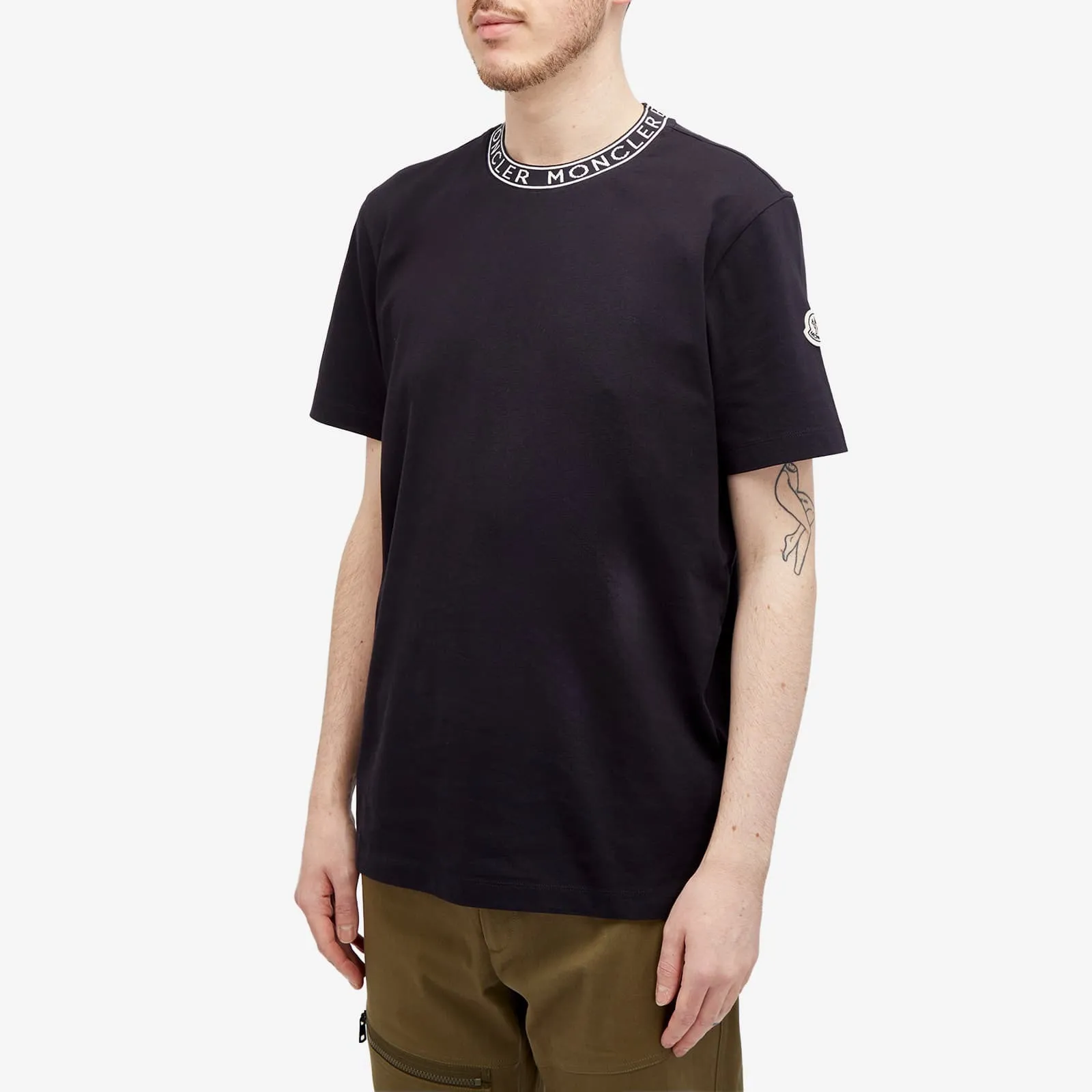 MONCLER  |Plain Logo T-Shirts