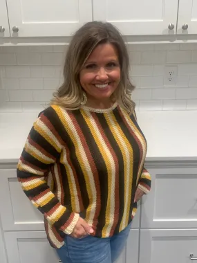 Multi Striped Sweater