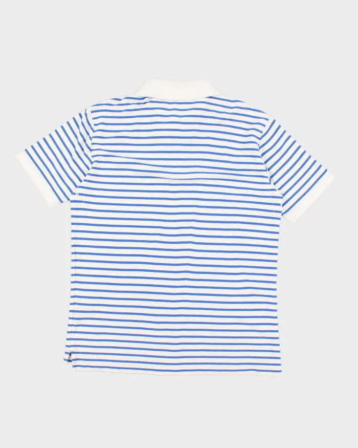 Nautica Striped Polo Shirt - L