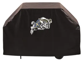 Navy Midshipmen HBS Black Outdoor Heavy Duty Breathable Vinyl BBQ Grill Cover