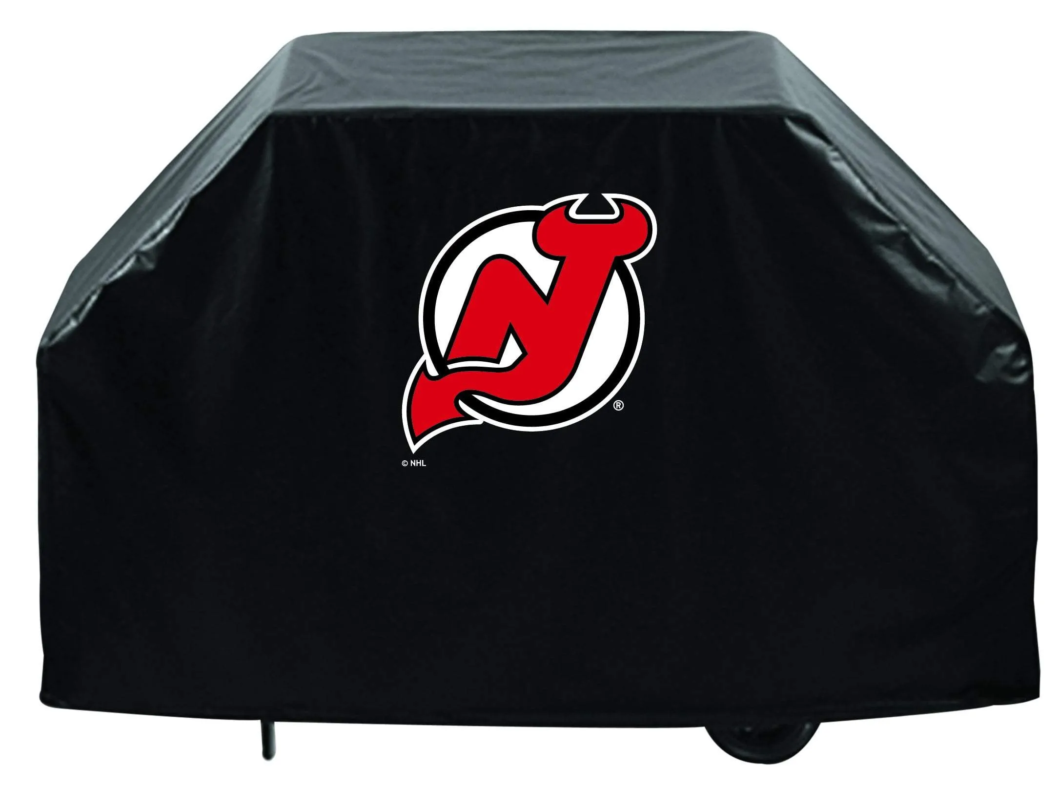 New Jersey Devils HBS Black Outdoor Heavy Duty Breathable Vinyl BBQ Grill Cover