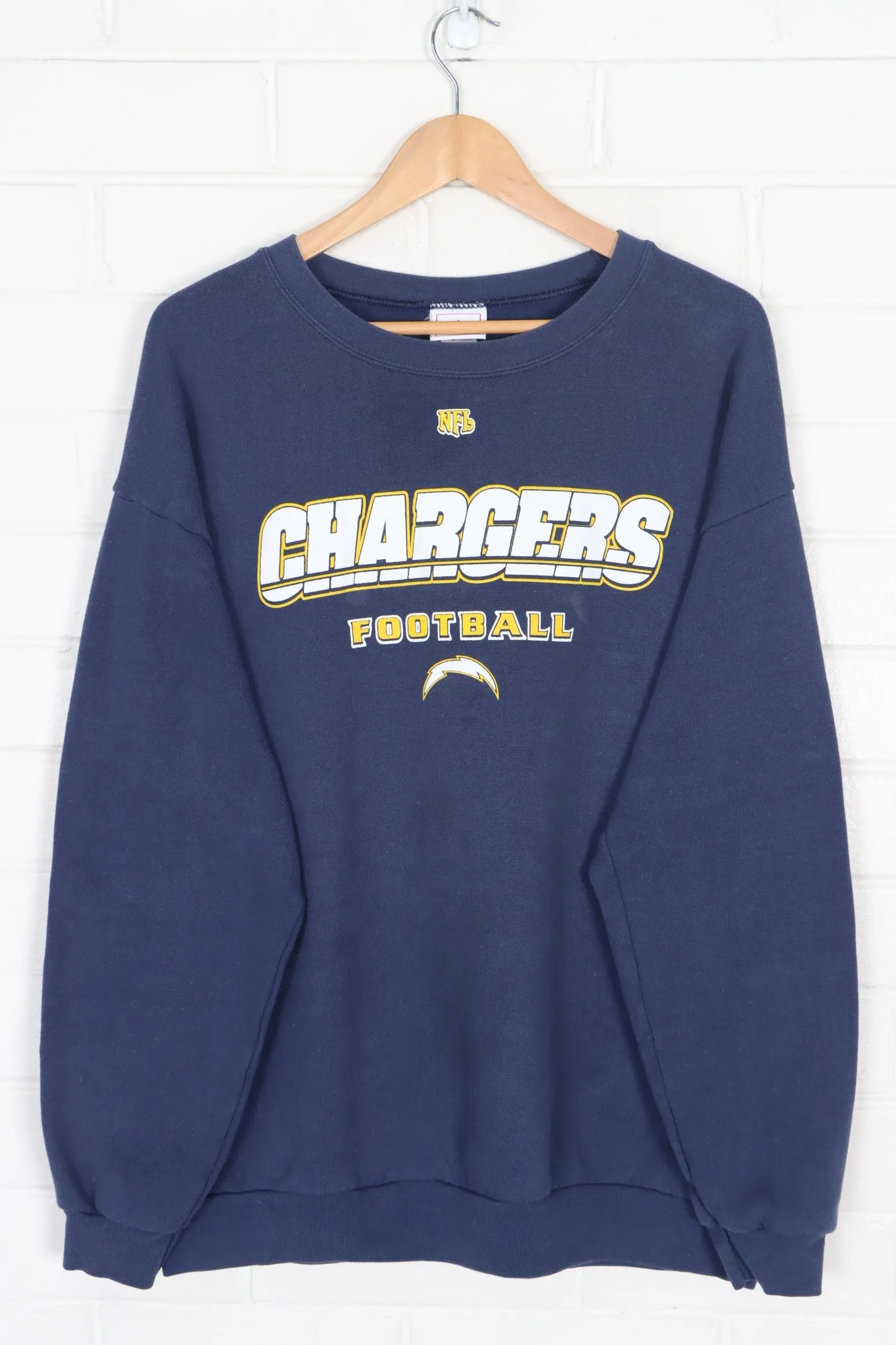 NFL Los Angeles Chargers Centre Logo Sweatshirt (L)