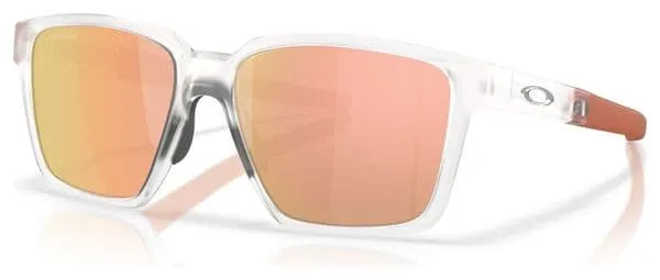 Oakley Actuator SQ Matte Clear Glasses / Prizm Rose Gold Polarized / Ref: OO9430-0757