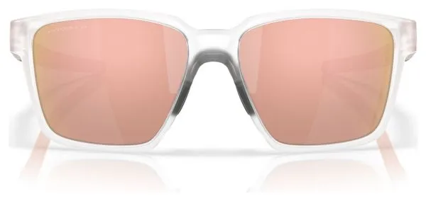 Oakley Actuator SQ Matte Clear Glasses / Prizm Rose Gold Polarized / Ref: OO9430-0757