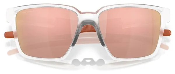 Oakley Actuator SQ Matte Clear Glasses / Prizm Rose Gold Polarized / Ref: OO9430-0757