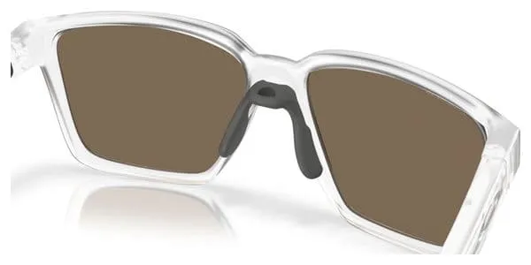 Oakley Actuator SQ Matte Clear Glasses / Prizm Rose Gold Polarized / Ref: OO9430-0757