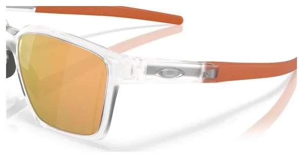 Oakley Actuator SQ Matte Clear Glasses / Prizm Rose Gold Polarized / Ref: OO9430-0757