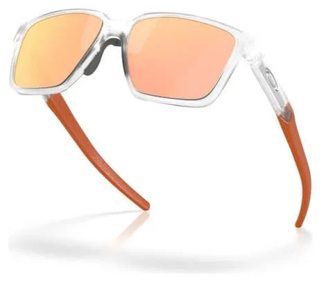 Oakley Actuator SQ Matte Clear Glasses / Prizm Rose Gold Polarized / Ref: OO9430-0757