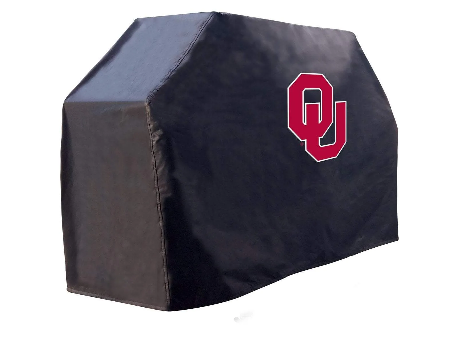 Oklahoma Sooners HBS Black Outdoor Heavy Duty Breathable Vinyl BBQ Grill Cover