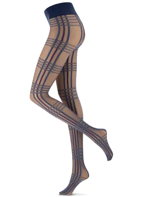 Oroblu Graphic Scottish Check Tights ()