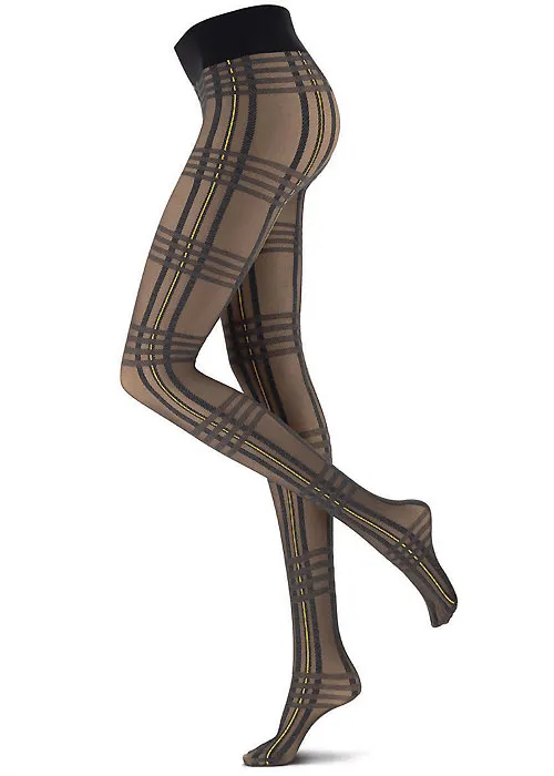 Oroblu Graphic Scottish Check Tights ()