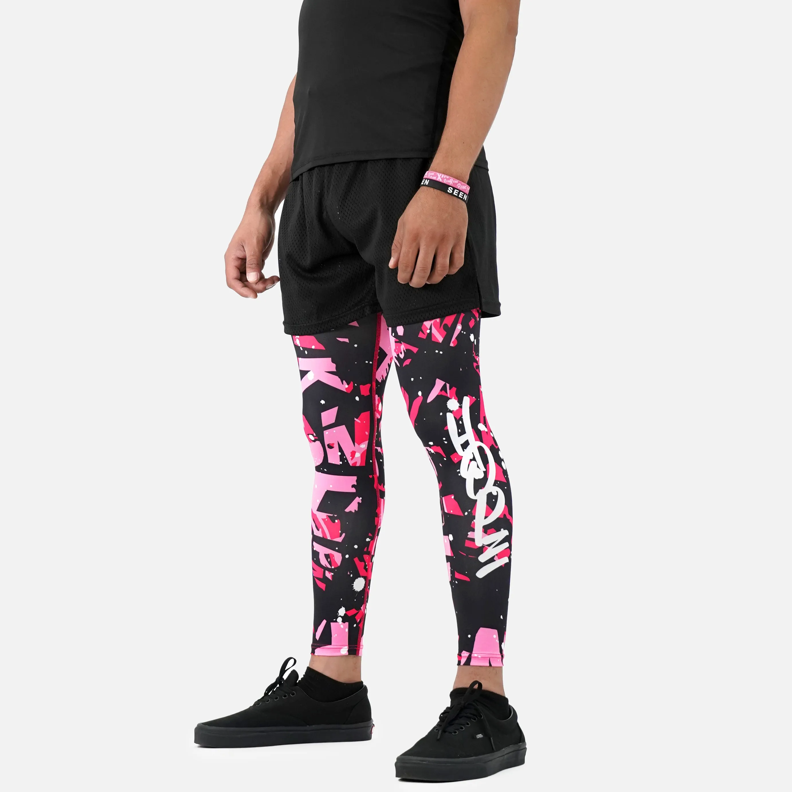 Pink Ribbon Hope Tights for Men