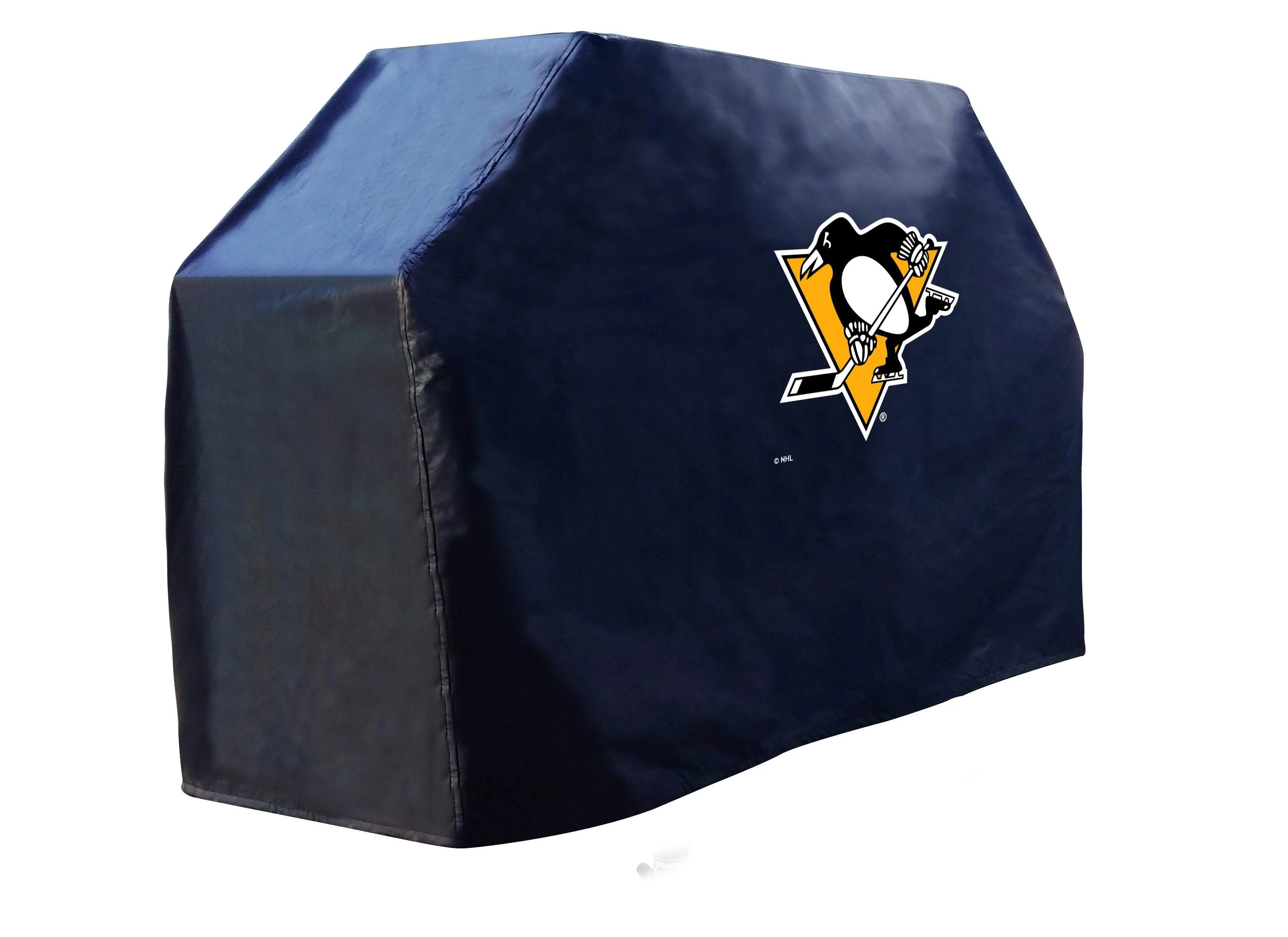 Pittsburgh Penguins HBS Black Outdoor Heavy Breathable Vinyl BBQ Grill Cover