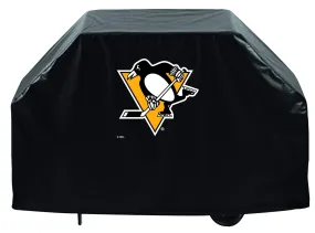 Pittsburgh Penguins HBS Black Outdoor Heavy Breathable Vinyl BBQ Grill Cover