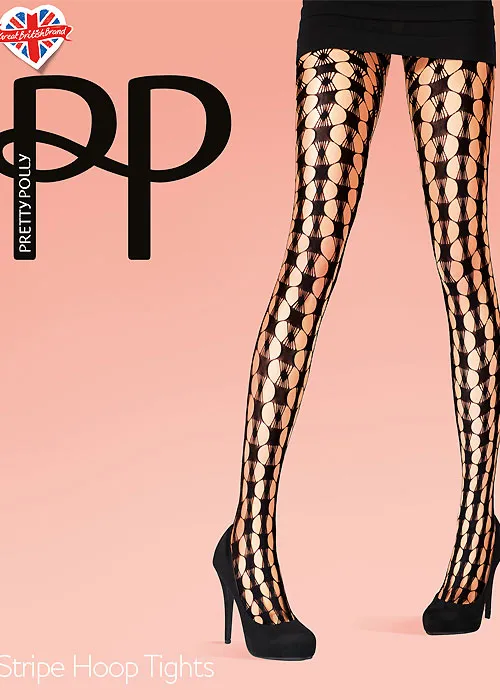 Pretty Polly Stripe Hoop Tights ()