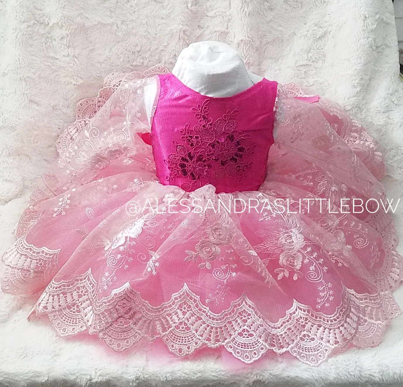 Princess Amber Couture Dress in Sleeping Beauty Colors