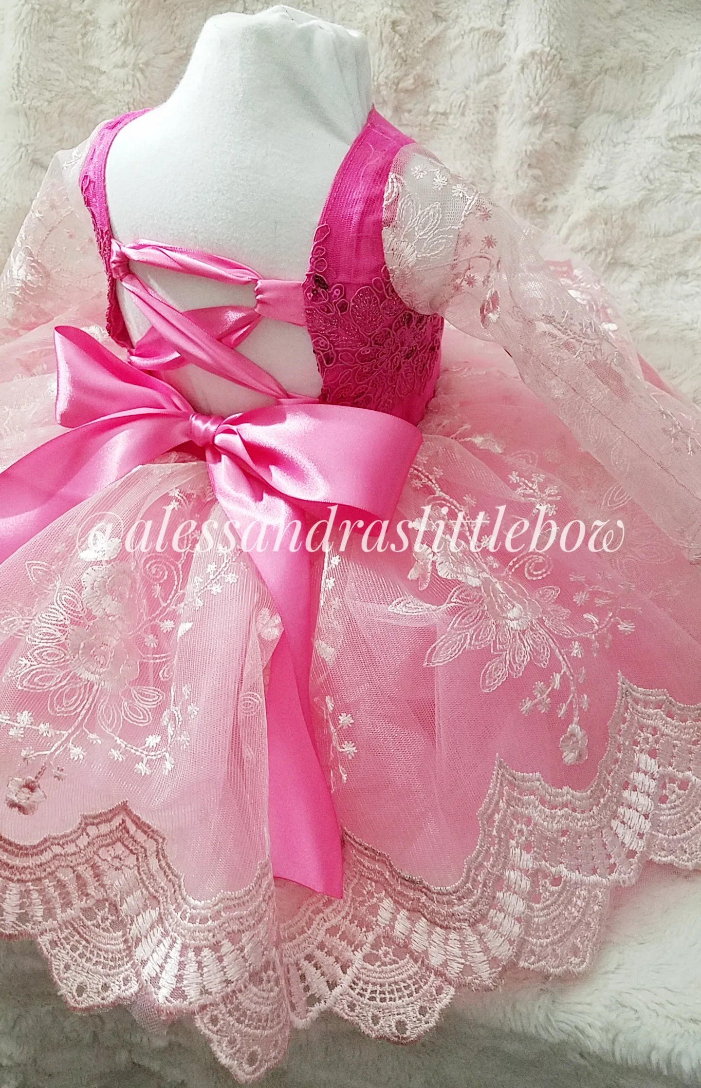 Princess Amber Couture Dress in Sleeping Beauty Colors