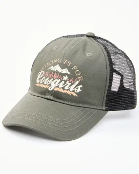 Product Name:  Shyanne Women's Hiking Is For Cowgirls Mesh-Back Ball Cap