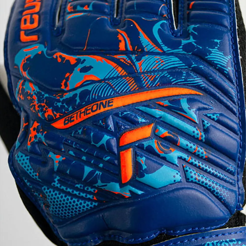 Reusch Attrakt Starter Solid GK Glove (Blue/Orange)