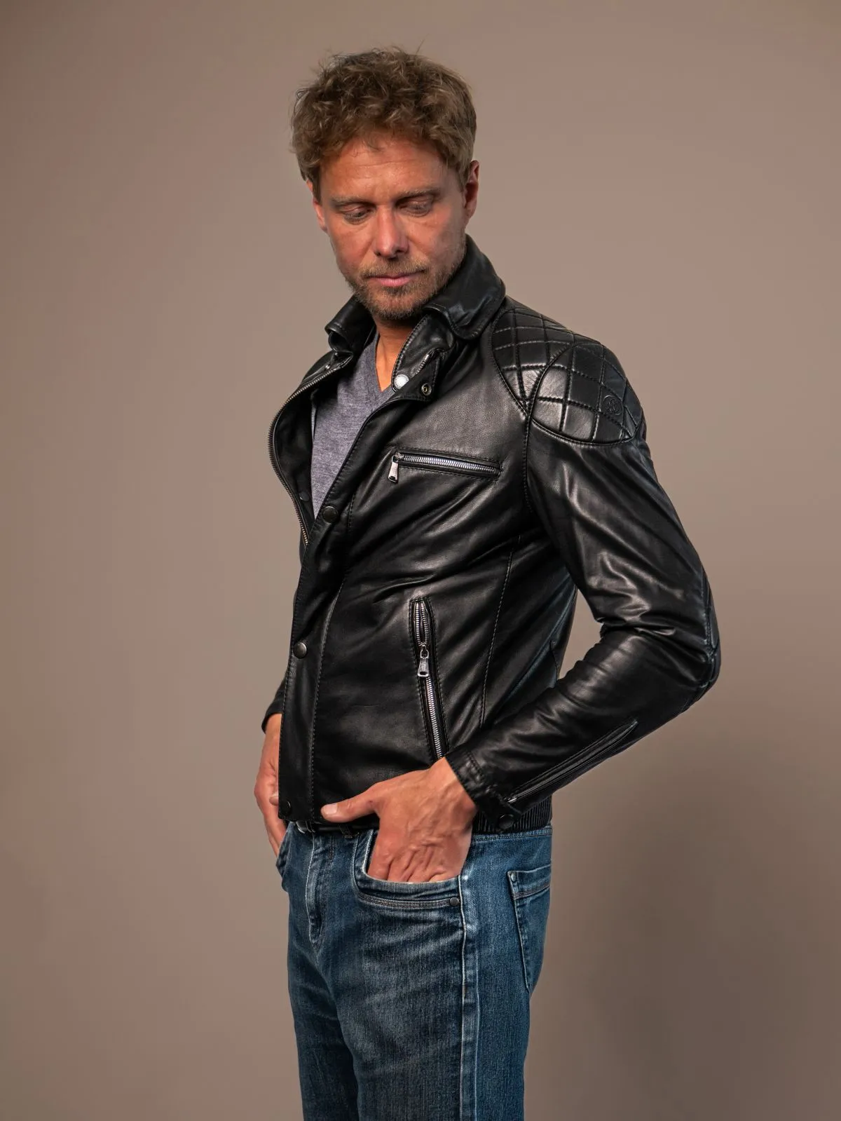 Road King Mens Leather Jacket, 2.759,00 €