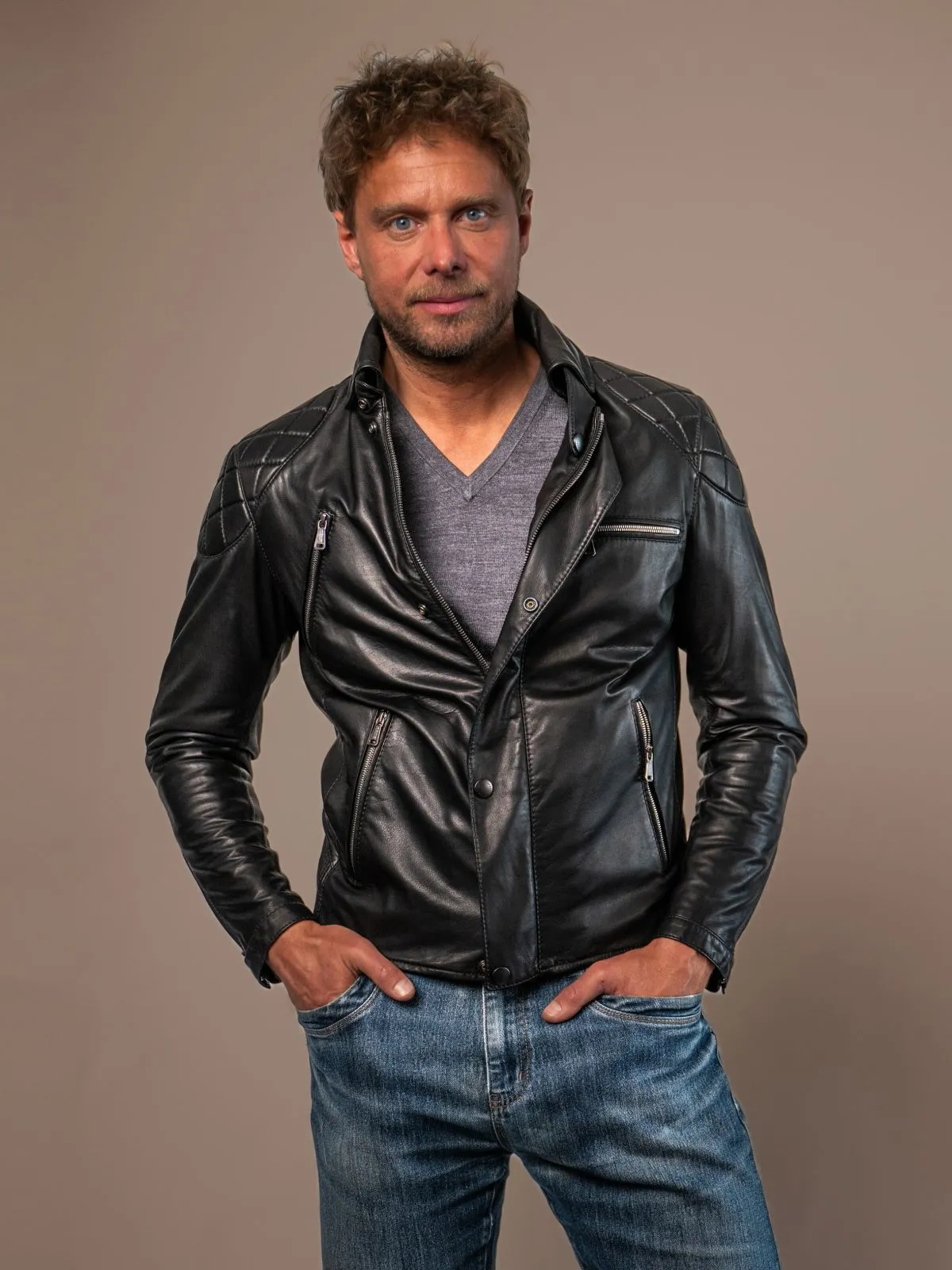 Road King Mens Leather Jacket, 2.759,00 €