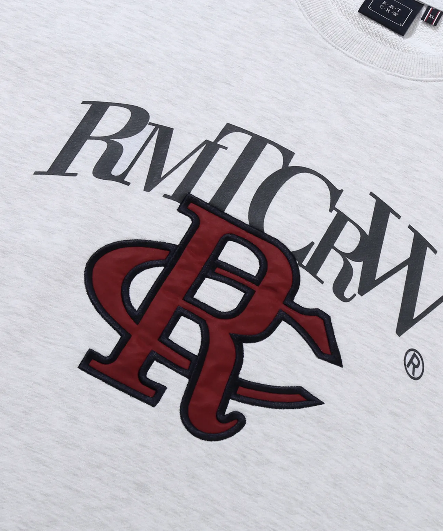 ROMANTIC CROWN  |[ROMANTIC CROWN]★ATHLETIC LOGO CREWNECK