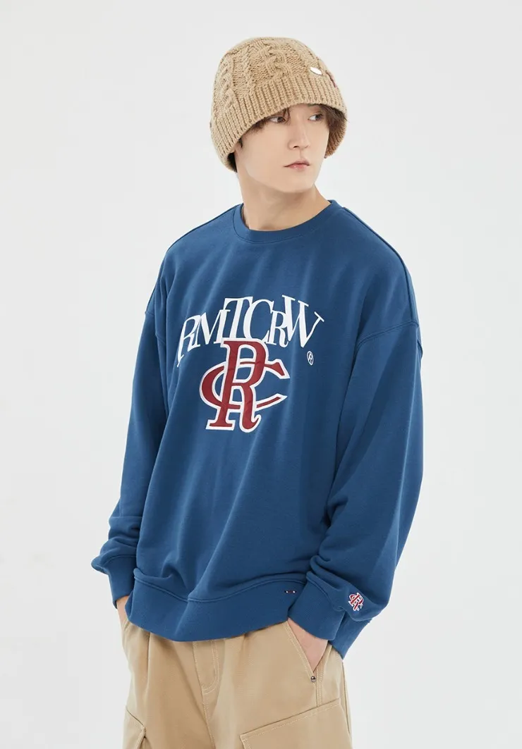 ROMANTIC CROWN  |[ROMANTIC CROWN]★ATHLETIC LOGO CREWNECK