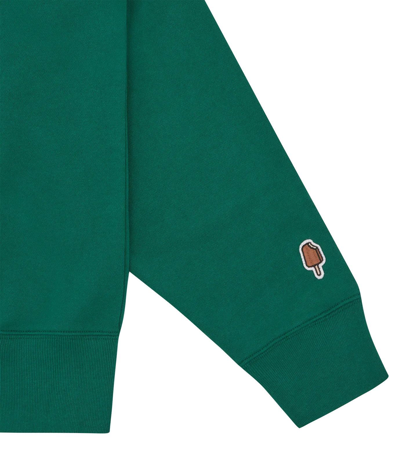 RUNNING DOG CREWNECK - GREEN